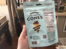 Load image into Gallery viewer, Mini Waffle Cones- Milk Chocolate