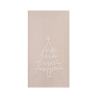 Christmas Tree French Knot Kitchen Towel