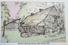 Load image into Gallery viewer, Illustrated Houses Of Huguenot Street Postcard Pack