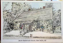 Load image into Gallery viewer, Illustrated Houses Of Huguenot Street Postcard Pack