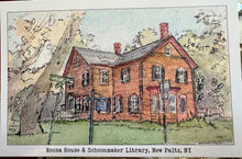 Load image into Gallery viewer, Illustrated Houses Of Huguenot Street Postcard Pack