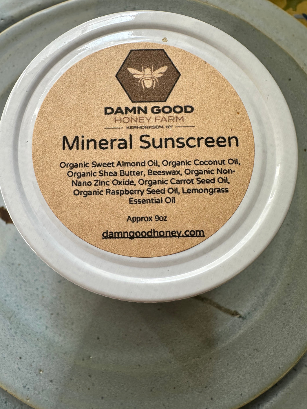 Damn Good Mineral Sunscreen