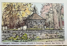 Load image into Gallery viewer, Illustrated Houses Of Huguenot Street Postcard Pack