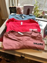 Load image into Gallery viewer, Women's Short Sleeve V-Neck Tee