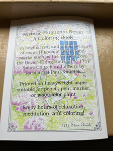 Huguenot Street Coloring Book