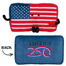 Load image into Gallery viewer, America 250 American Flag Plush