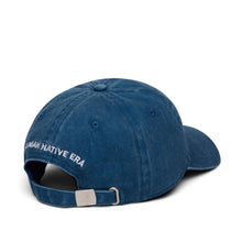 Load image into Gallery viewer, 'YOU ARE ON NATIVE LAND' DAD CAP - BLUE
