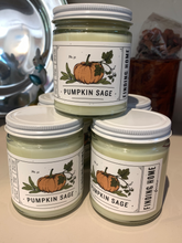 Load image into Gallery viewer, Pumpkin Sage 7.5oz Soy Candle