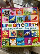 Life on Earth Memory and Matching Game