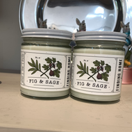 Fig and Sage 7.5oz Soy Candle